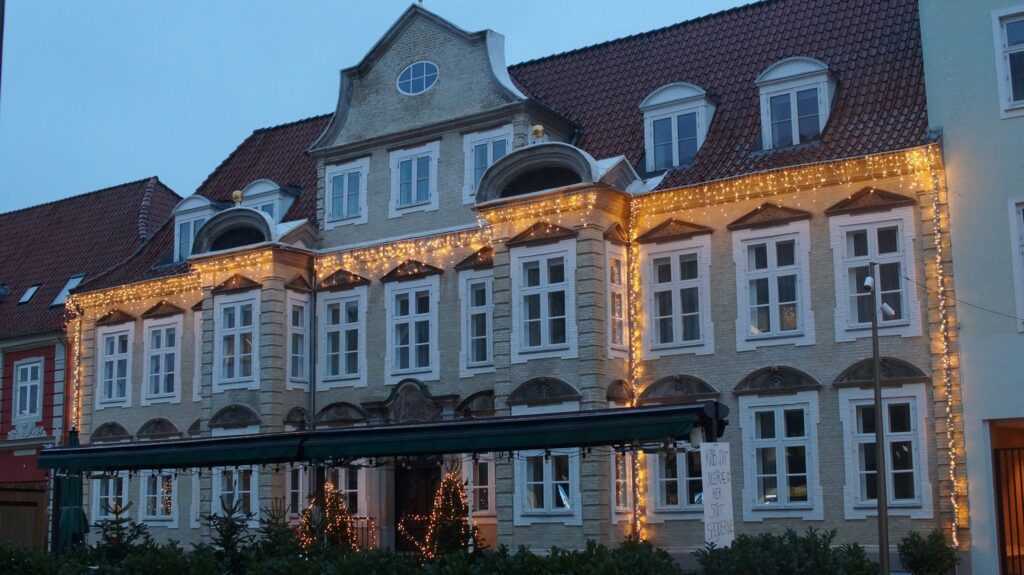 Jørgensens hotel julelys