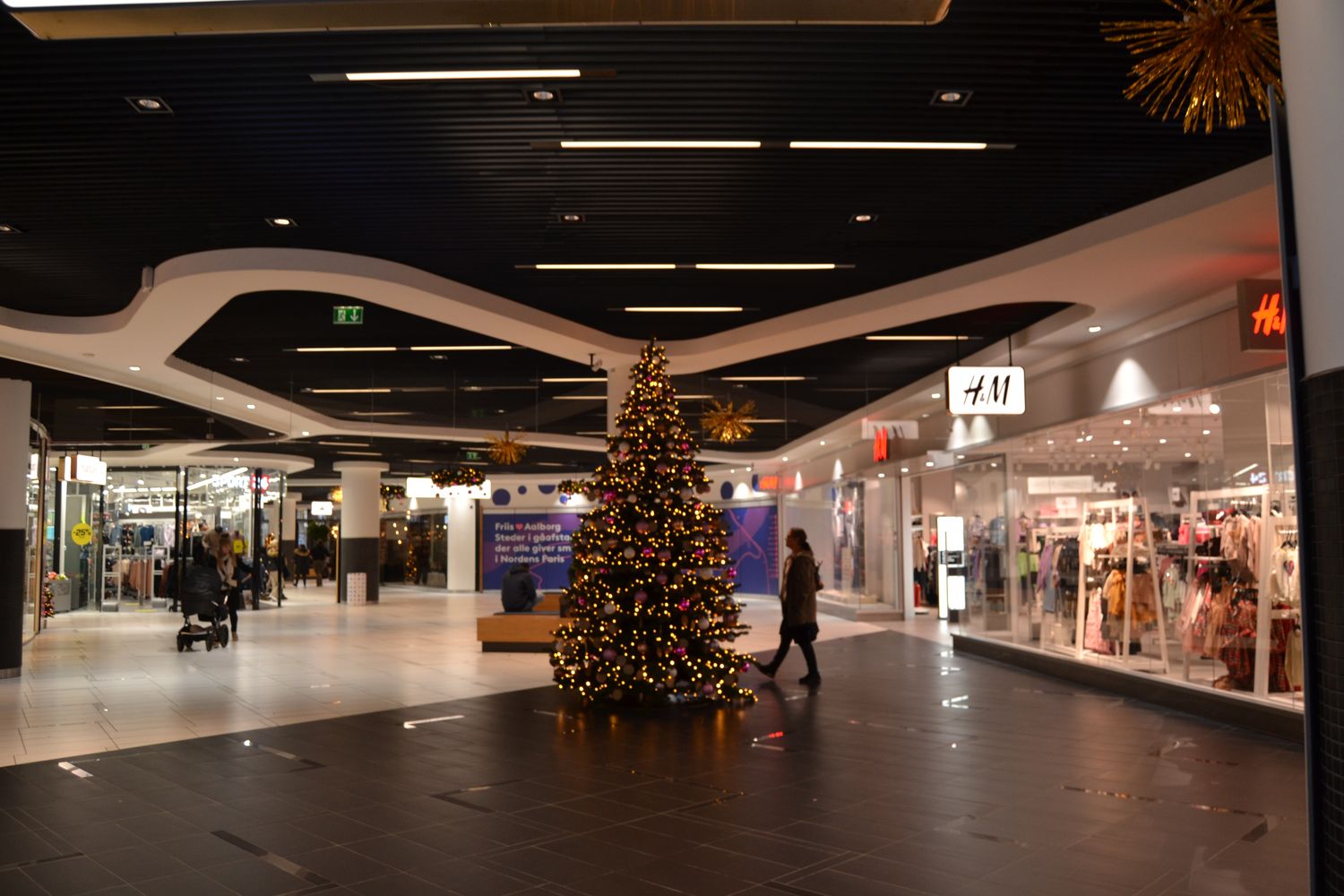 Juletræ shoppingcenter