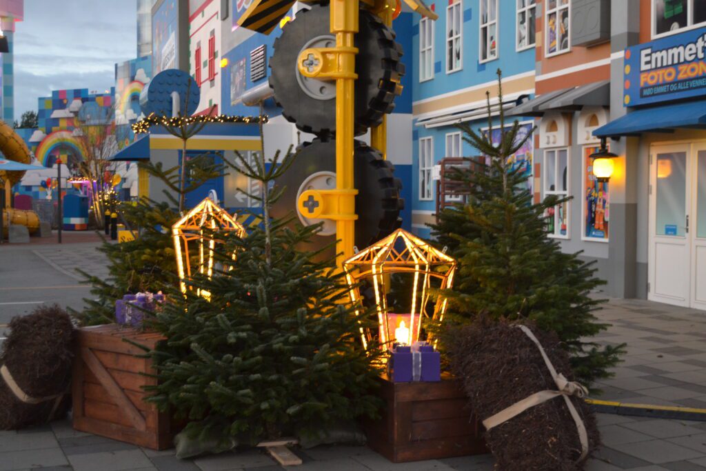 Hyggelig julestemning med lanterne i bioprint